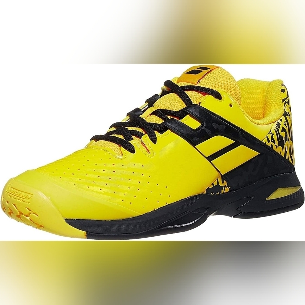 Babolat Tennis Shoes Yellow & Black Athletic Shoes